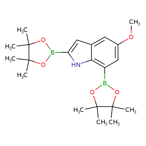 5-Methoxy-2,7-bis(4,4,5,5-tetramethyl-1,3,2-dioxaborolan-2-yl)-1H-indole