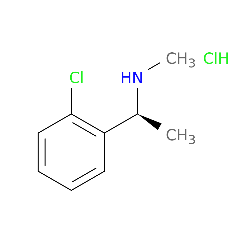 [(1S)-1-(2-CHLOROPHENYL)ETHYL](METHYL)AMINE HYDROCHLORIDE