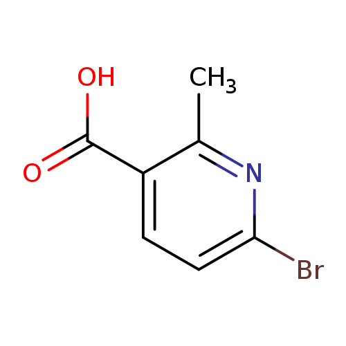 3-​Pyridinecarboxylic acid, 6-​bromo-​2-​methyl-