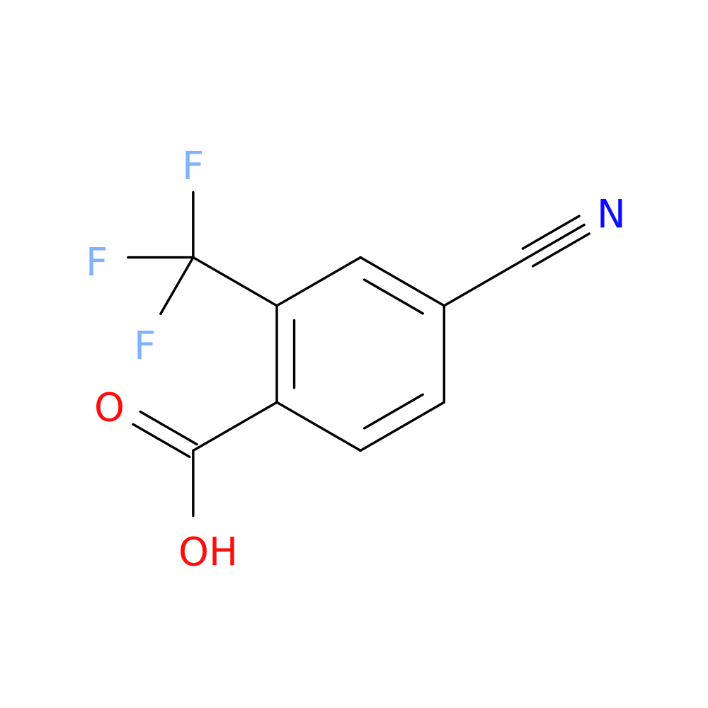 4-Cyano-2-(trifluoromethyl)benzoic acid