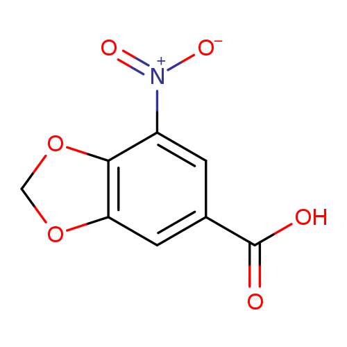 7-Nitro-1,3-dioxaindane-5-carboxylic acid