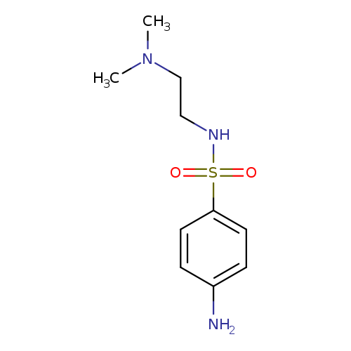 Benzenesulfonamide, 4-amino-N-[2-(dimethylamino)ethyl]-