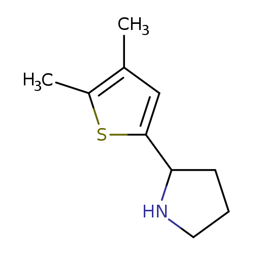 2-(4,5-Dimethylthiophen-2-yl)pyrrolidine