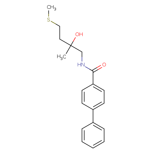 N-[2-hydroxy-2-methyl-4-(methylsulfanyl)butyl]-[1,1'-biphenyl]-4-carboxamide