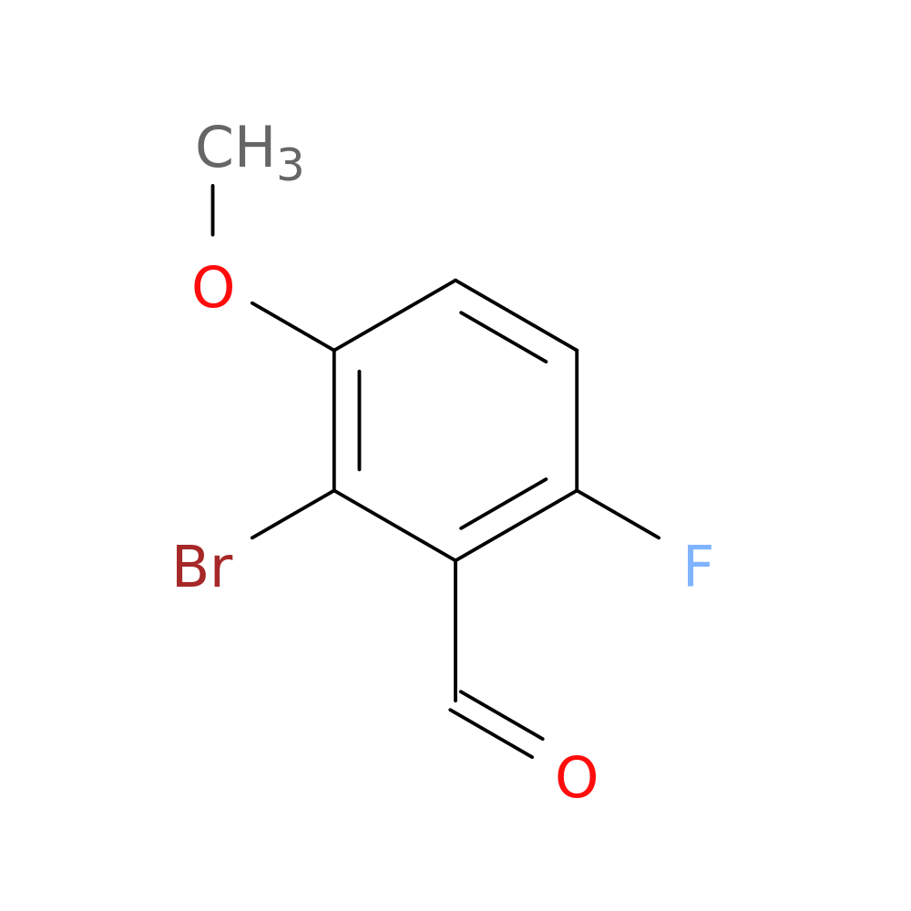 2-Bromo-6-fluoro-3-methoxybenzaldehyde