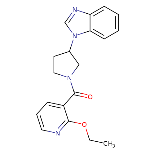 1-[1-(2-ethoxypyridine-3-carbonyl)pyrrolidin-3-yl]-1H-1,3-benzodiazole