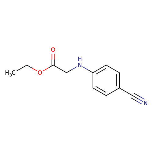 Glycine, N-(4-cyanophenyl)-, ethyl ester