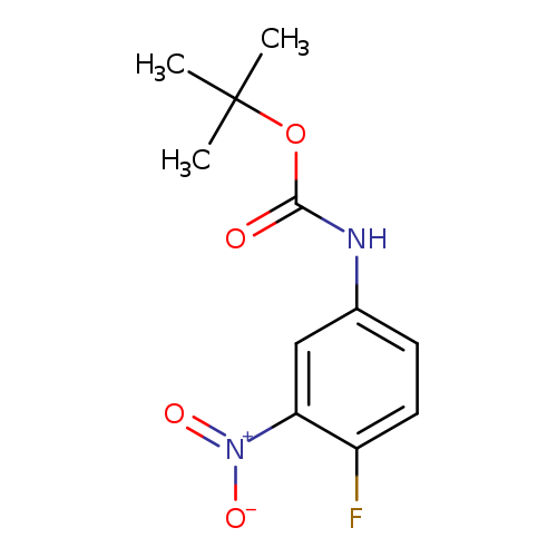 TERT-BUTYL 4-FLUORO-3-NITROPHENYLCARBAMATE