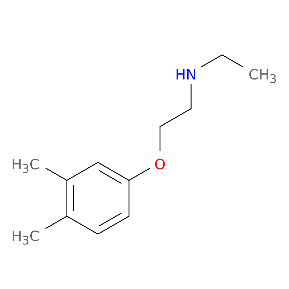 2-(3,4-Dimethylphenoxy)-N-ethylethanamine