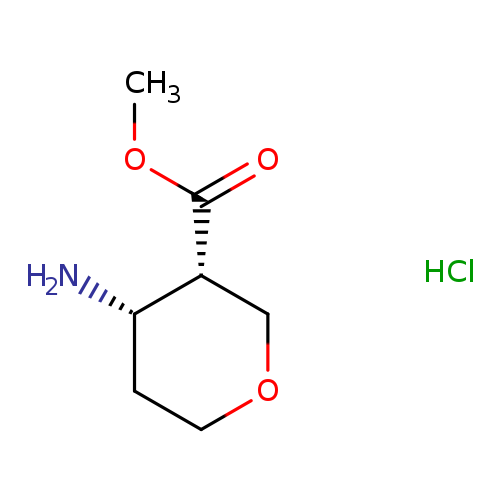 rac-methyl(3R,4R)-4-aminooxane-3-carboxylatehydrochloride,cis