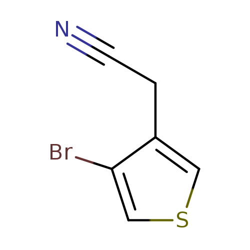 2-(4-bromothiophen-3-yl)acetonitrile