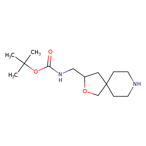 tert-Butyl (2-oxa-8-azaspiro[4.5]decan-3-ylmethyl)carbamate