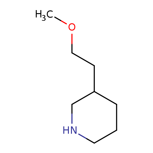 3-(2-Methoxyethyl)piperidine