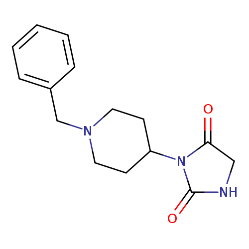 3-(1-benzylpiperidin-4-yl)imidazolidine-2,4-dione