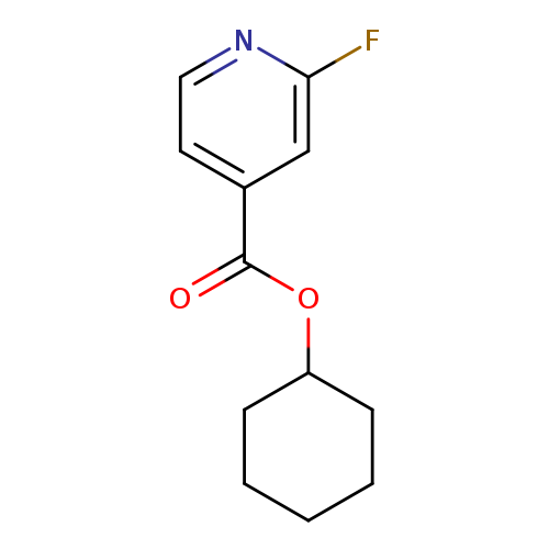 cyclohexyl 2-fluoropyridine-4-carboxylate