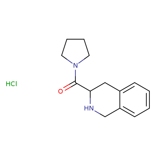 3-(Pyrrolidine-1-carbonyl)-1,2,3,4-tetrahydroisoquinoline hydrochloride