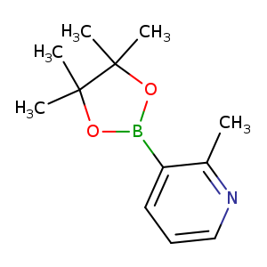 Pyridine, 2-methyl-3-(4,4,5,5-tetramethyl-1,3,2-dioxaborolan-2-yl)-