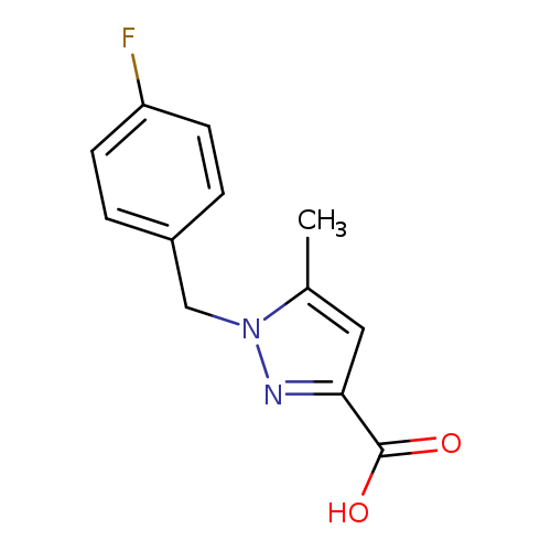 1-(4-Fluorobenzyl)-5-methyl-1H-pyrazole-3-carboxylic acid