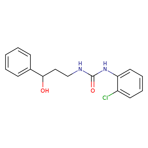 3-(2-chlorophenyl)-1-(3-hydroxy-3-phenylpropyl)urea