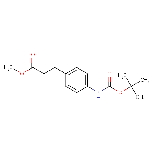 Methyl 3-(4-{[(tert-butoxy)carbonyl]amino}phenyl)propanoate