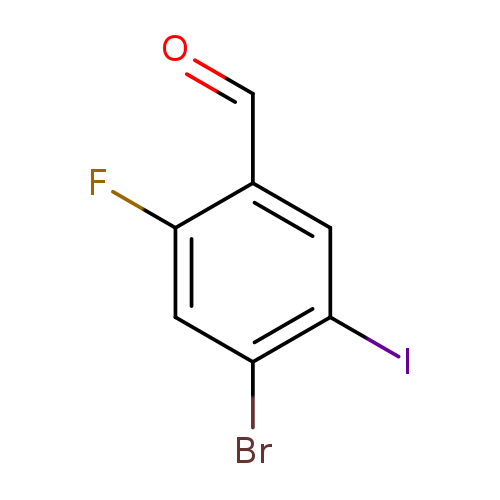 4-Bromo-2-fluoro-5-iodobenzaldehyde