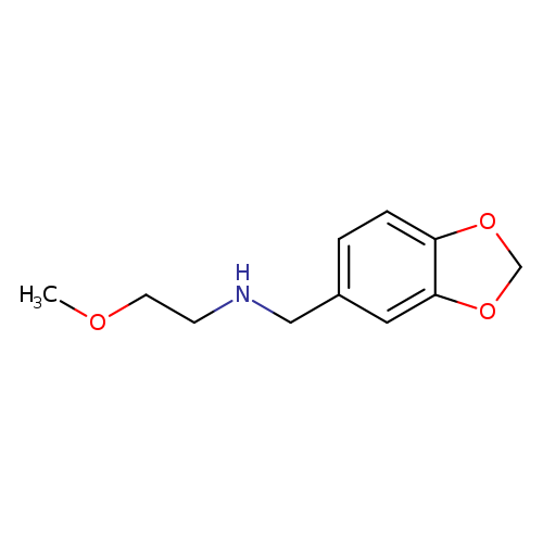 (2H-1,3-Benzodioxol-5-ylmethyl)(2-methoxyethyl)amine