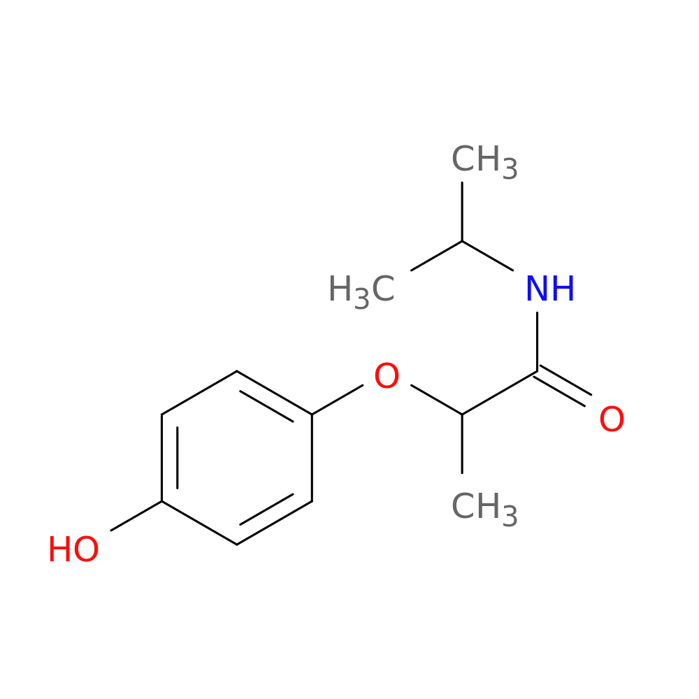 2-(4-Hydroxyphenoxy)-n-(propan-2-yl)propanamide