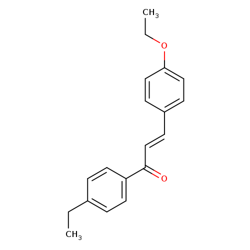 (2E)-3-(4-ethoxyphenyl)-1-(4-ethylphenyl)prop-2-en-1-one