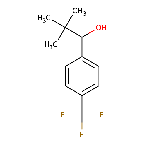 2,2-dimethyl-1-[4-(trifluoromethyl)phenyl]propan-1-ol