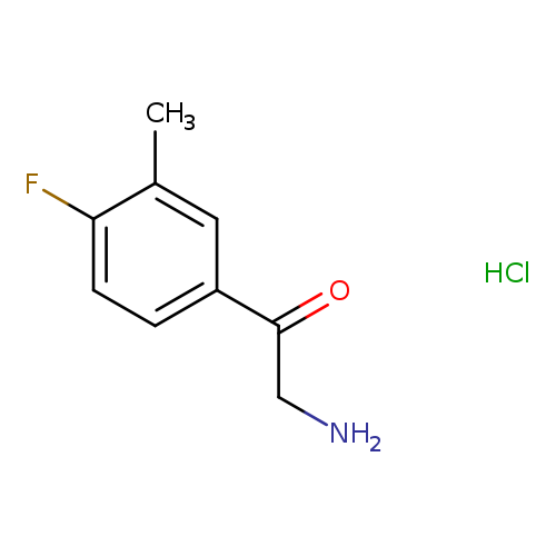 2-amino-1-(4-fluoro-3-methylphenyl)ethan-1-one hydrochloride