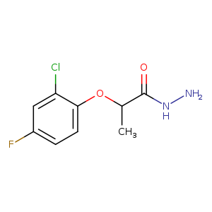 2-(2-Chloro-4-fluorophenoxy)propanohydrazide
