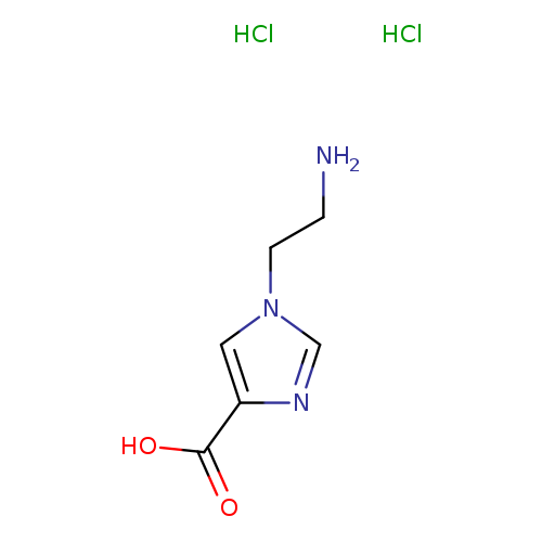 1-(2-aminoethyl)-1H-imidazole-4-carboxylic acid dihydrochloride