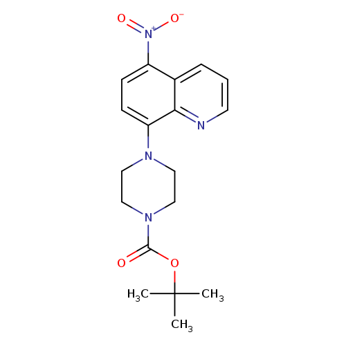 1-BOC-4-(5-nitroquinolin-8-yl)piperazine