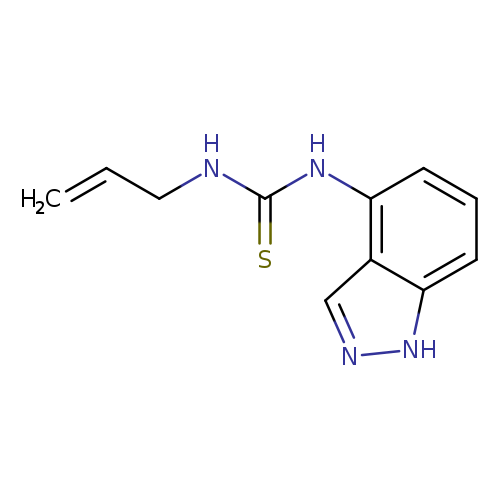 1-(1H-indazol-4-yl)-3-(prop-2-en-1-yl)thiourea