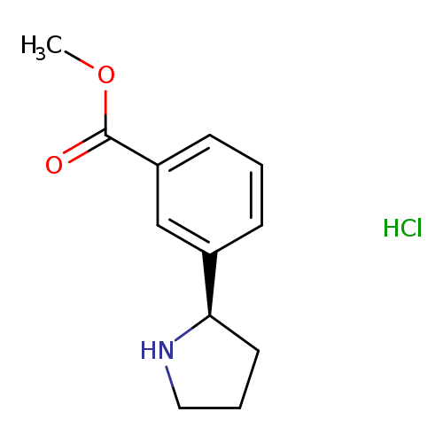 (R)-3-pyrrolidin-2-yl-benzoic acid methyl ester hydrochloride
