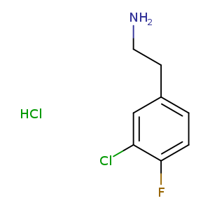 2-(3-chloro-4-fluorophenyl)ethan-1-aminehydrochloride