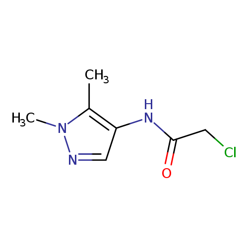 2-Chloro-n-(1,5-dimethyl-1h-pyrazol-4-yl)acetamide
