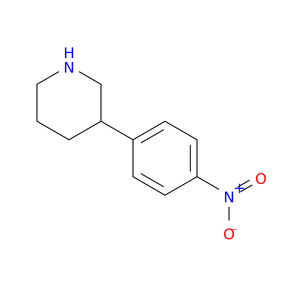 3-(4-Nitrophenyl)piperidine
