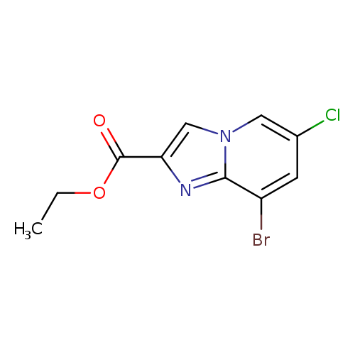 Ethyl 8-bromo-6-chloroimidazo[1,2-a]pyridine-2-carboxylate
