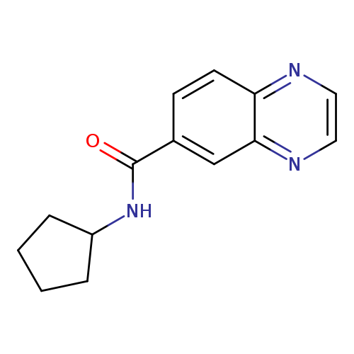 N-cyclopentylquinoxaline-6-carboxamide