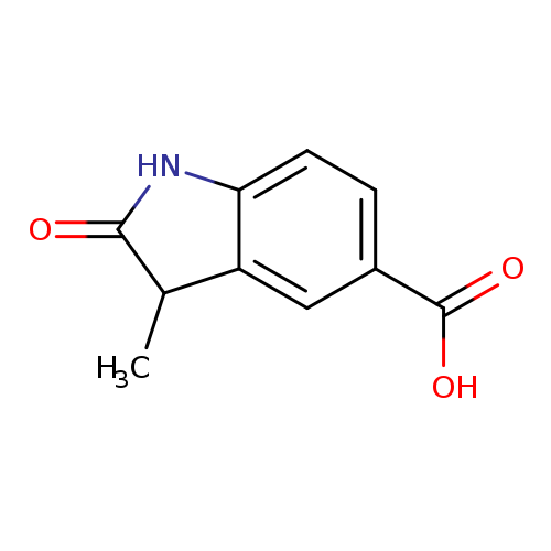 1H-Indole-5-carboxylic acid, 2,3-dihydro-3-methyl-2-oxo-