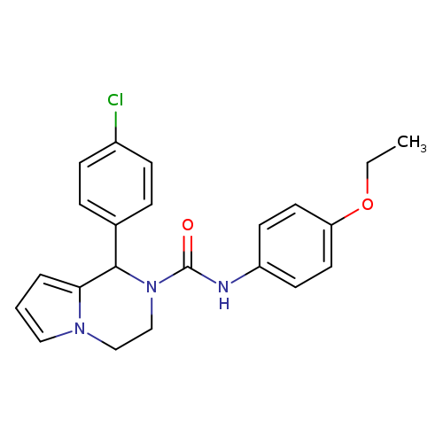 1-(4-chlorophenyl)-N-(4-ethoxyphenyl)-1H,2H,3H,4H-pyrrolo[1,2-a]pyrazine-2-carboxamide