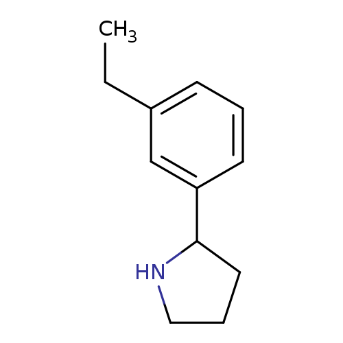 2-(3-Ethylphenyl)pyrrolidine