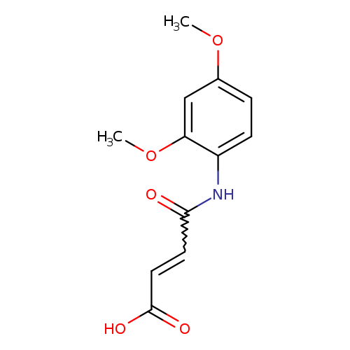 4-(2,4-dimethoxyanilino)-4-oxo-2-butenoic acid