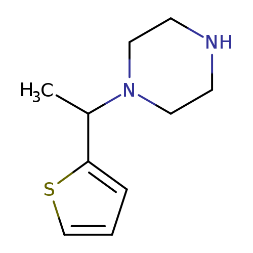 1-[1-(thiophen-2-yl)ethyl]piperazine
