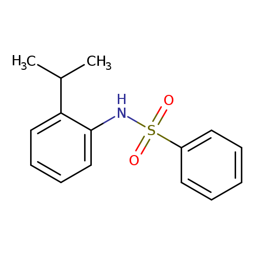 N-(2-isopropylphenyl)benzenesulfonamide
