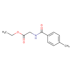 Ethyl 2-[(4-methylbenzoyl)amino]acetate