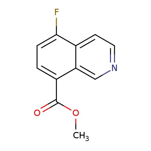 methyl 5-fluoroisoquinoline-8-carboxylate