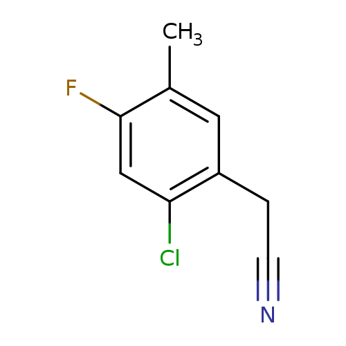 2-Chloro-4-fluoro-5-methylphenylacetonitrile