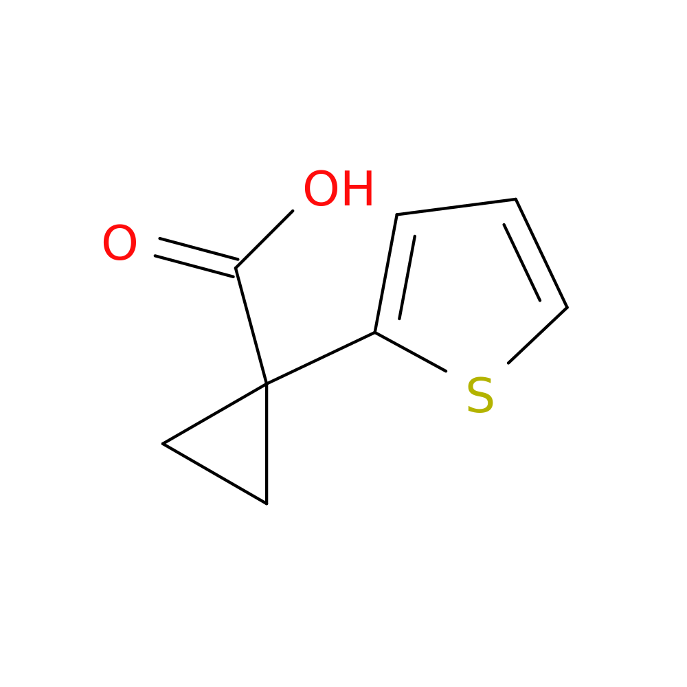 1-(Thiophen-2-yl)cyclopropanecarboxylic acid